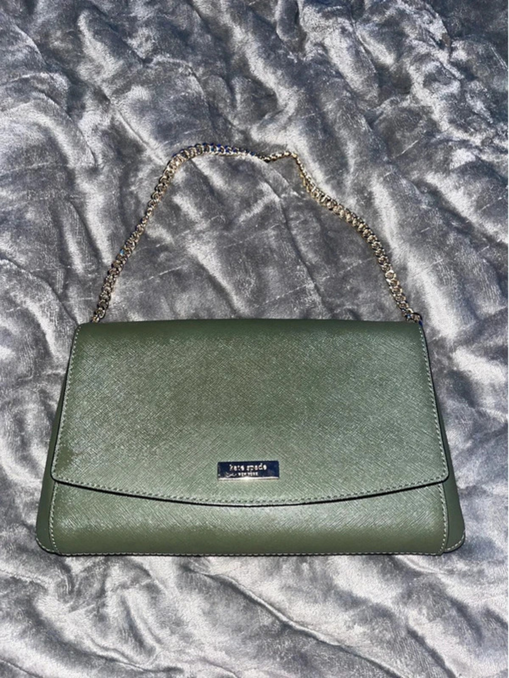 Small green Kate Spade handbag